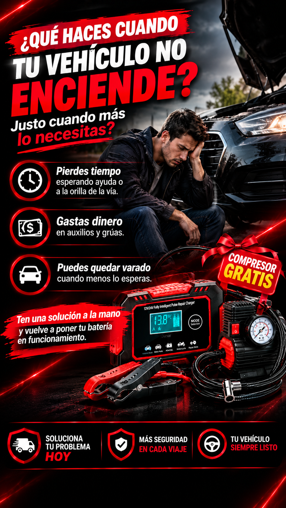CARGADOR DE BATERIA VOLTX